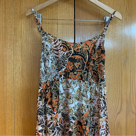 Intimately Free People Forever Yours Smocked Slip Maxi Dress Women's Size Small - Picture 3 of 7